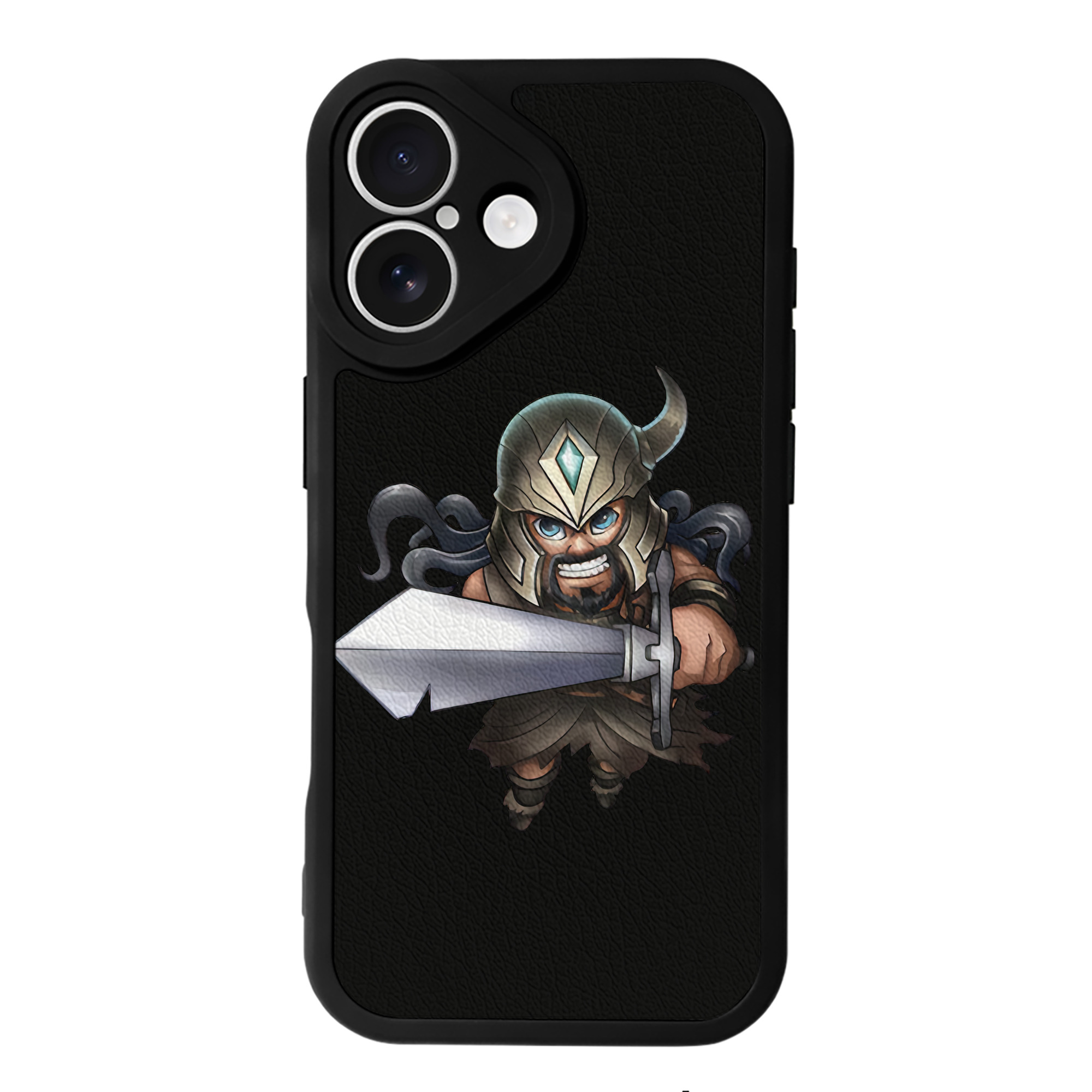 （画像用） リーグ・オブ・レジェンド League of Legends LOL 【iPhone 16シリーズ対応】シリコンスマホケース（レザー調） 材質：シリコン